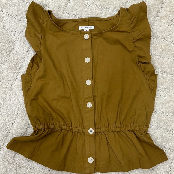 NWOT Ruffle top, M - Picture 1 of 4